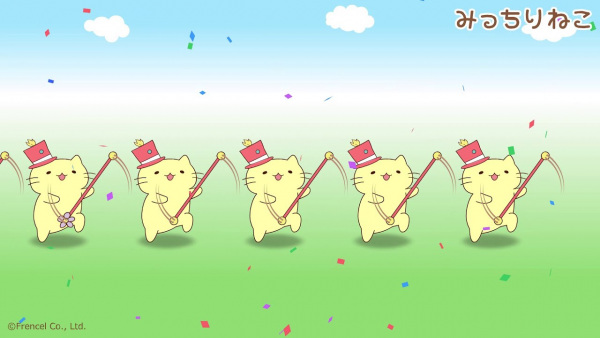 Micchiri Neko March Deluxe! Anime Poster