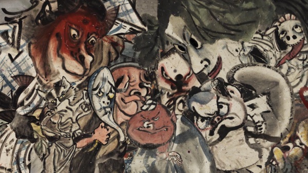 Kawanabe Kyousai: Shintomiza Youkai Hikimaku Anime Poster