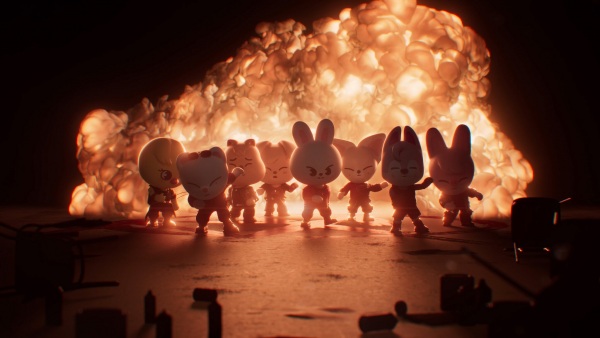 Chk Chk Boom (SKZOO ver.) Anime Poster